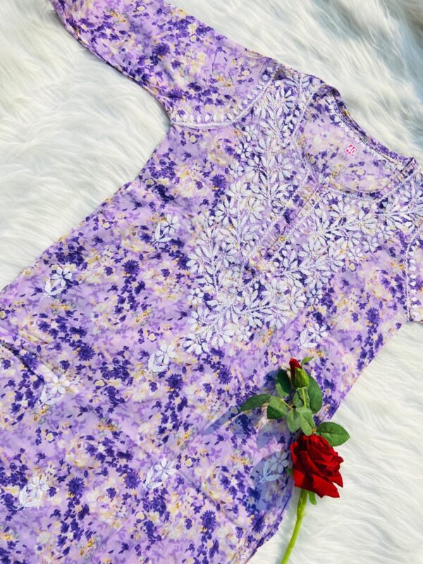 NAAZ Chikankari Mul Mul Kurtas