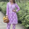 ROOH Chikankari Modal Co-red Set
