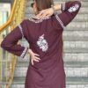 HAYA Chikankari Rayon Kurta