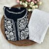 HAYA Chikankari Rayon Kurta