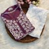 DUA Chikankari Modal Kurta