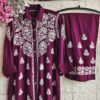 HAYA Chikankari Rayon Co-ord Set