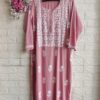 HIFZA Rayon Chikankari  Kurta