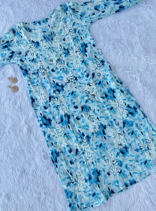 MUL MUL Chikankari Kurta