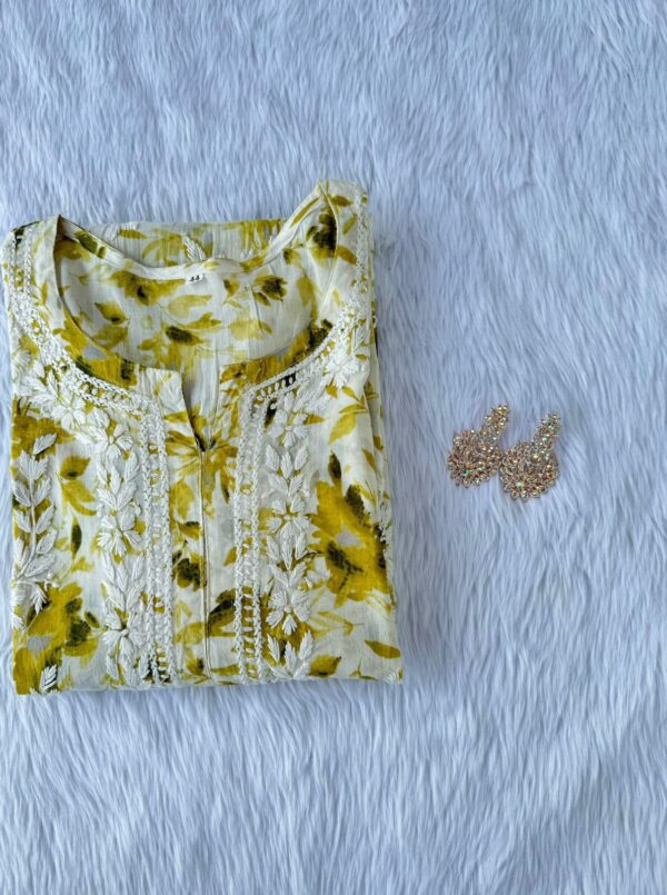 MUL MUL Chikankari Kurta