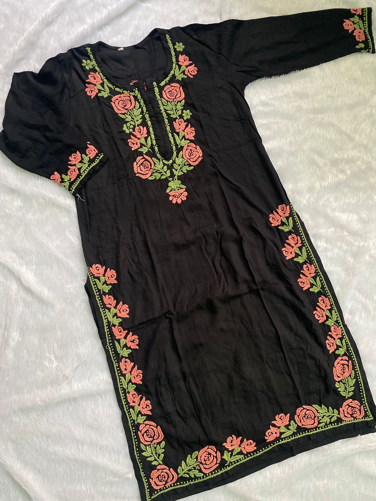 RAYON Chikankari Kurta