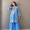 ROOP Chikankari Mul Mul Garara Set