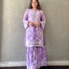 ROOP Chikankari Mul Mul Garara Set