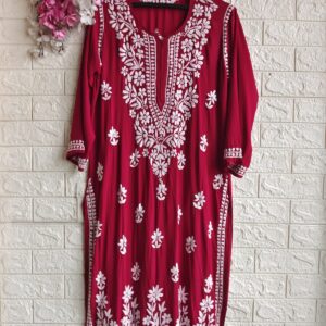 ZIYA Chikankari Modal Kurta