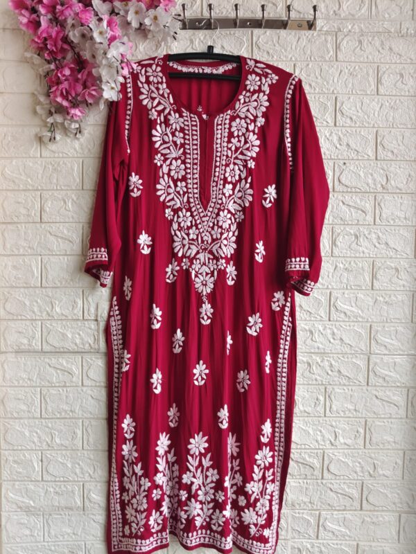ZIYA Chikankari Modal Kurta