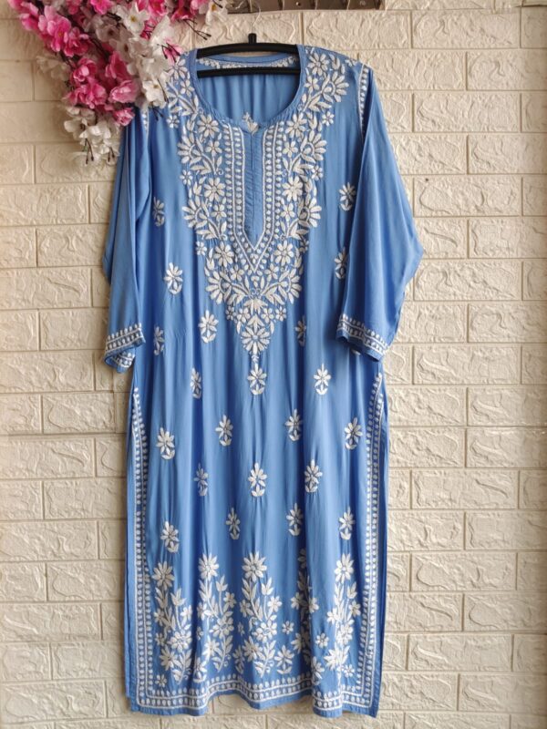 ZIYA Chikankari Modal Kurta