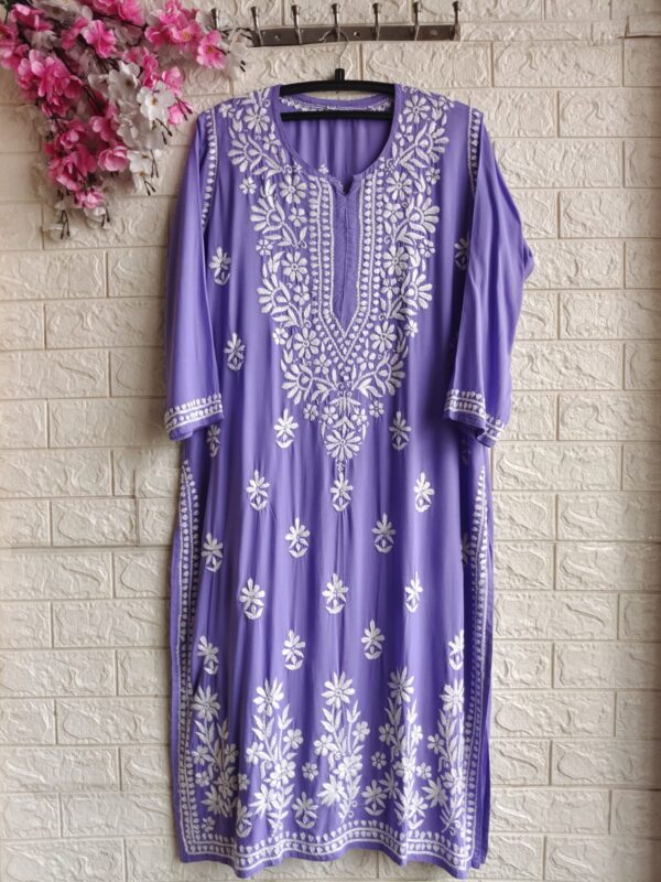 ZIYA Chikankari Modal Kurta