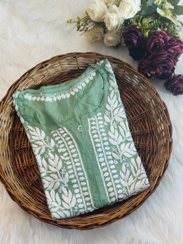 SARAH Chikankari Modal Kurta