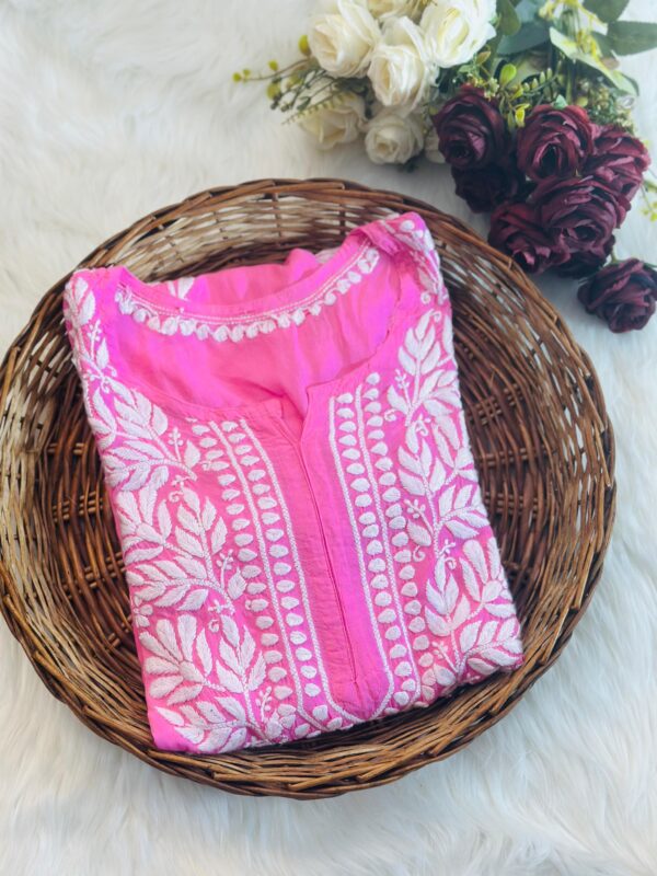 SARAH Chikankari Modal Kurta