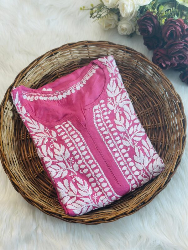 SARAH Chikankari Modal Kurta