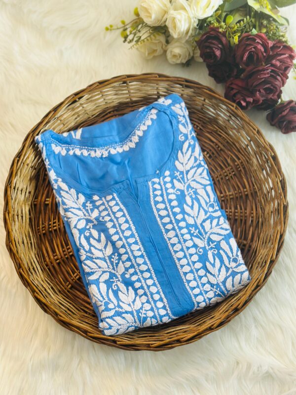 SARAH Chikankari Modal Kurta
