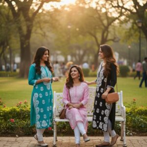 PREMIUM Modal Chikankari Kurta