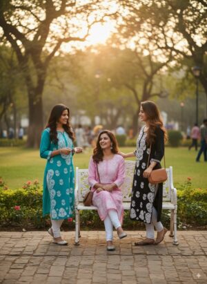 PREMIUM Modal Chikankari Kurta