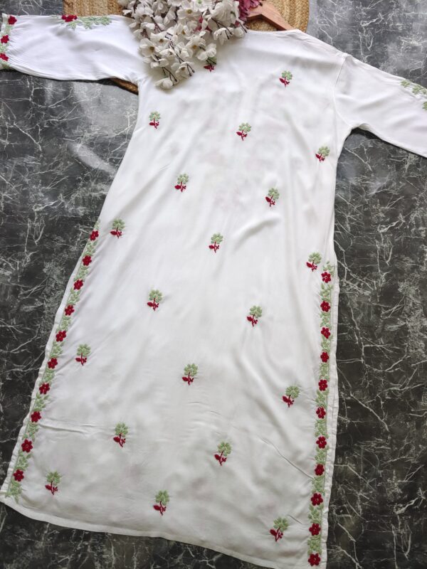 PREMIUM Rayon Chikankari Designer Kurta