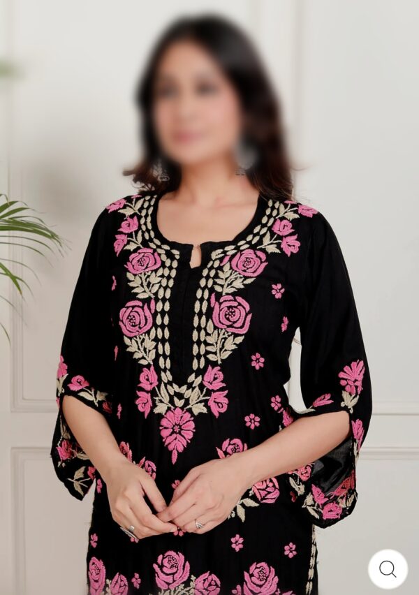 IQRA Chikankari Premium Modal Kurta