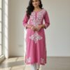 HUSNA Rayon Chikankari Kurta
