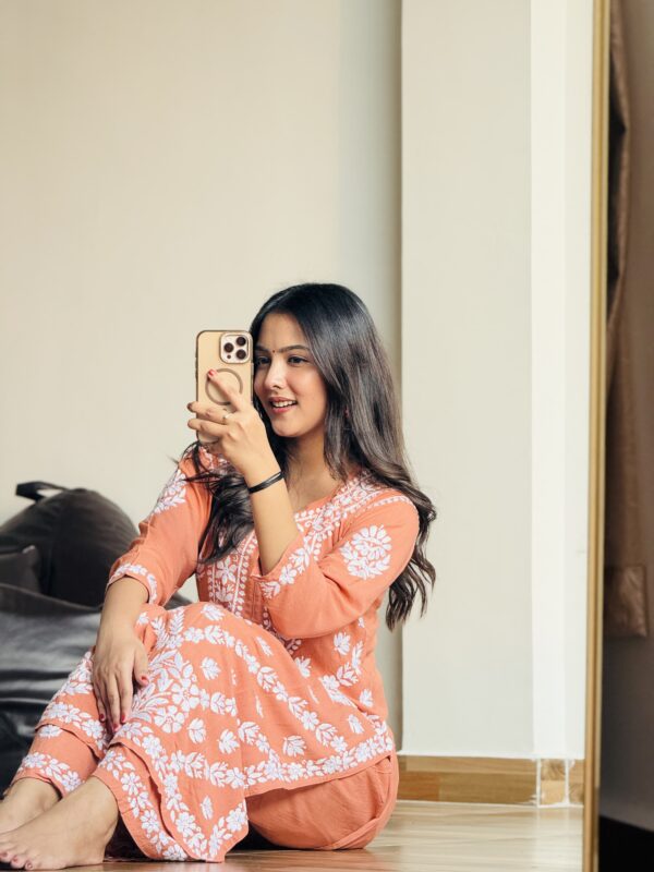 MAYRA Premium Rayon Chikankari Kurta Set