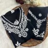 PREMIUM Rayon Chikankari Kurta Set