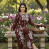 PREMIUM Rayon Front open Kurta and Pant Set
