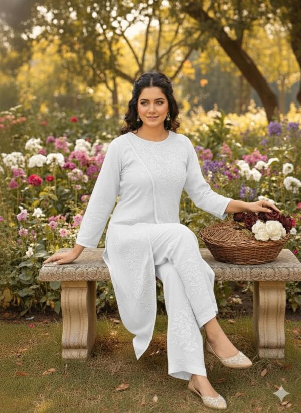 PREMIUM Rayon Front open Kurta and Pant Set