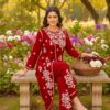 PREMIUM Rayon Front open Kurta and Pant Set