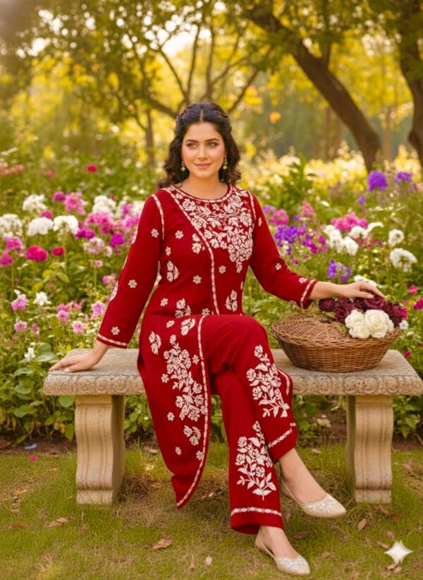 PREMIUM Rayon Front open Kurta and Pant Set