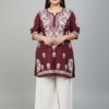 MODAL Chikankari Short Kurta