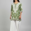 MODAL Chikankari Short Kurta