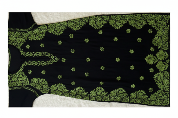 RAYON Chikankari Long Kurta