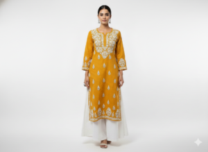 SOHA Rayon Chikankari Kurta