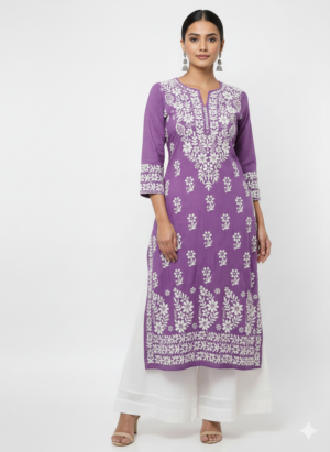 PREMIUM Modal Chikankari Kurta