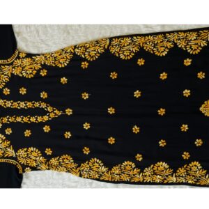 RAYON Chikankari Long Kurta