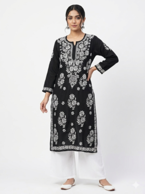 Premium Modal Chikankari Kurta