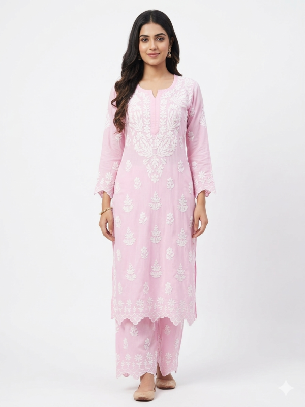 1773950128998 PREMIUM Modal Chikankari Kurta Set