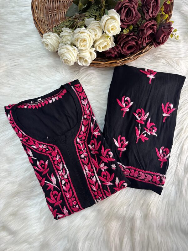 RAYON Chikanakri Kurta Set