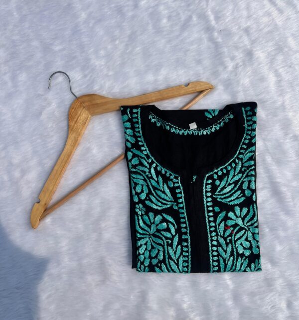 RAYON Chikankari Long Kurta