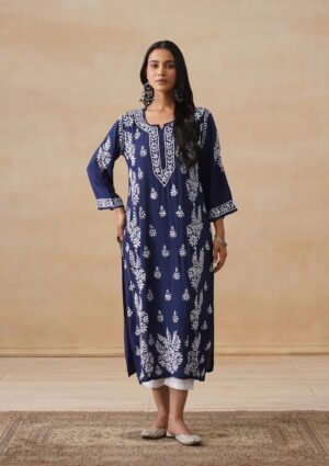 Premium Modal Chikankari Kurta