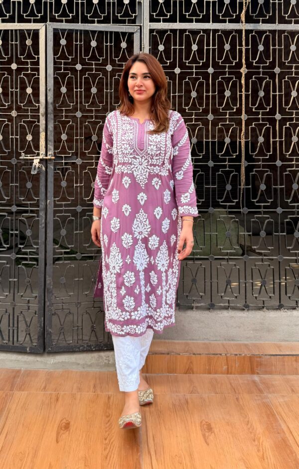 Premium Modal Chikankari Kurta
