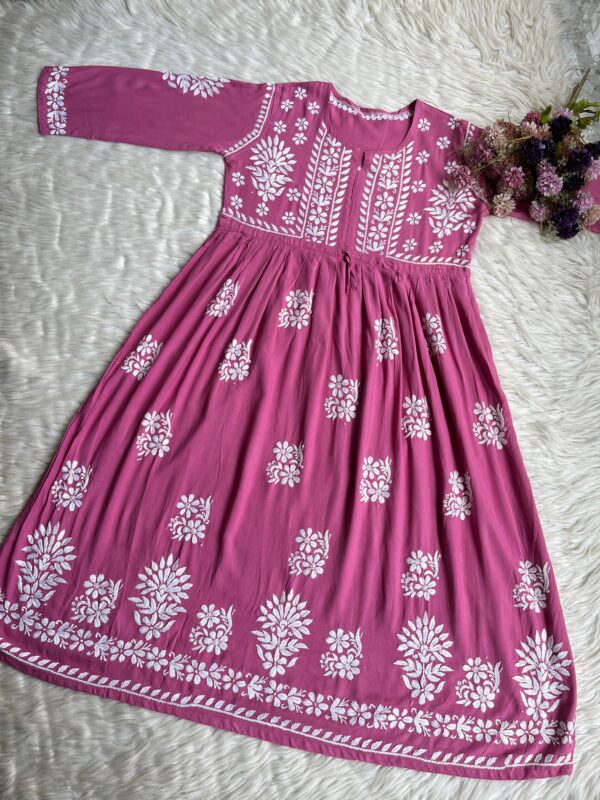 IMG-20260316-WA0040 HUMA Chikanakri Rayon Long Gown