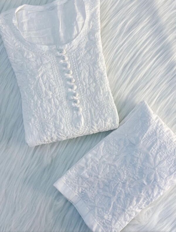 SUMMER SPECIAL Dobby Cotton Chikanakri Kurta Set